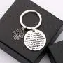 Gzrlyf Hand of Hamsa Keychain Let No Sadness Come to This Heart Hamsa Prayer Gifts