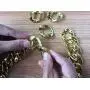 Big Chunky Plastic Hip Hop Chain Necklace,26'',32'',36'',40''