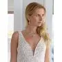 Mariell Cubic Zirconia Vine Wedding Necklace and Earrings Jewelry Set for Brides, Silver Platinum Finish Mariell Cubic Zirconia Vine Wedding Necklace and Earrings Jewelry Set for Brides, Silver Platinum Finish