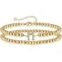 Moncinday 2Pcs Gold Initial Bracelets for Women Gifts, 14K Gold Plated Beaded Bracelets Set Link Chain Bracelets Initial Bracelet Initial Jewelry for Women Teen Girls Dainty Valentines Day Present Moncinday 2Pcs Gold Initial Bracelets for Women Gifts, 14K Gold Plated Beaded Bracelets Set Link Chain Bracelets Initial Bracelet Initial Jewelry for Women Teen Girls Dainty Valentines Day Present
