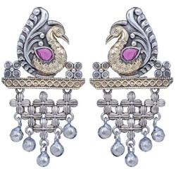 Aheli Oxidised Antique Afghani Tribal Dangle Drop Earrings Ethnic Indian Traditional Bollywood Stylish Party Wear Jewelry for Women Girls