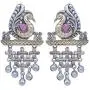 Aheli Oxidised Antique Afghani Tribal Dangle Drop Earrings Ethnic Indian Traditional Bollywood Stylish Party Wear Jewelry for Women Girls