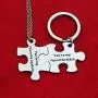 Zuo Bao Funny Couple Gifts Puzzle Necklace Keychain Youre My Favorite Asshole/Bitch Valentines Day Gift for Her Zuo Bao Funny Couple Gifts Puzzle Necklace Keychain Youre My Favorite Asshole/Bitch Valentines Day Gift for Her