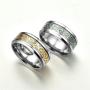 fashionlife2018 Celtic Dragon Luminous Rings Glow in The Dark Ring Titanium Stainless Steel Ring Jewelry Promise Ring Wedding Band for Men Women