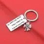 De&ai Congrats New Job Gift Coworker Retirement Jewelry, Goodbye Farewell Gift Going Away Keyring for Work Friends
