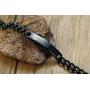 Free Custom Engraving Stainless Steel Emergency Medical Alert ID Bracelet for Men Women