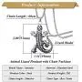 Xusamss Punk Rock Titanium Steel Animal Lizard Pendant Necklace,24'' Link Chain Xusamss Punk Rock Titanium Steel Animal Lizard Pendant Necklace,24'' Link Chain