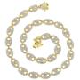 FW Jewelry Bling Iced Out Mariner Cuban Link Chain Hip hop Silver Gold Rapper Chain for Men Women in 7 8 9 18 20 24 30 Inches