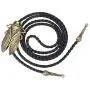 COOLLA Bolo tie- Handmade Western Cowboy Black Vintage Cicada Pendant for Women,Men