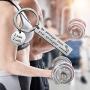 Zuo Bao Bodybuilding Jewelry Fitness Keychain Be Stronger Than Your Strongest Excuse Gym Jewelry Gift for Men Women