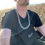 GOLD IDEA JEWELRY 20mm Hip Hop Stainless Steel VVS Lab Diamonds Iced Out Miami Cuban Link Chain