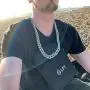 GOLD IDEA JEWELRY 20mm Hip Hop Stainless Steel VVS Lab Diamonds Iced Out Miami Cuban Link Chain