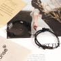 Magnetic Couples Bracelets,Adjust Size Magnet Bracelet for Couples Rope Braided Bracelet Gift for Women Men Boyfriend Girlfriend Best Friends