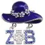 TongXin Zeta Phi Beta Sorority Paraphernalia Gift for Women 1920 ZPB Rhinestone Brooch Pin Greek Sorority Jewelry Gift for Finer Women TongXin Zeta Phi Beta Sorority Paraphernalia Gift for Women 1920 ZPB Rhinestone Brooch Pin Greek Sorority Jewelry Gift for Finer Women