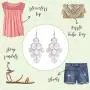 Boho Filigree Flower Motif Rhombus Shape Chandelier Tiered Dangle Statement Earrings