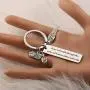 CENWA Motorcycle Memorial Jewelry Memorial for Brother Dad Husband Sympathy Gift Some Will Walk Through The Gate Keychain CENWA Motorcycle Memorial Jewelry Memorial for Brother Dad Husband Sympathy Gift Some Will Walk Through The Gate Keychain