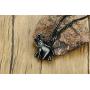 XUANPAI Elephant Urn Necklace for Ashes Cremation Keepsake Locket Memorial Pendant for Men Women