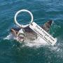 BLEOUK Shark Keychain Shark Lovers Gifts Shark Week Friendship Gift Don’t Forget How Jawsome You are for Shark Girl Shark Stuff Diver Gifts