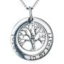 Tree of Life Pendant Necklace - Forever in My Heart - Memorial Jewelry - Locket Necklace for Women