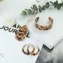 ORAZIO Acrylic Jewelry Set for Women Statement Boho Resin Earrings Necklace Bracelet ORAZIO Acrylic Jewelry Set for Women Statement Boho Resin Earrings Necklace Bracelet