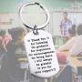 FUSTMW Thank You Gift Appreciation Gift Thank You for Guidance Keychain Nurse Teacher Gift Coach Leaders Gift I Will Always be Grateful to You for Your Support