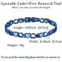 Jecanori Magnetic Bracelets for Women Titanium Steel Therapy Bracelet Pain Relief for Arthritis 3500 Gauss Magnets Titanium Steel Bracelets for Carpal Tunnel Syndrome,Love Heart Design Jecanori Magnetic Bracelets for Women Titanium Steel Therapy Bracelet Pain Relief for Arthritis 3500 Gauss Magnets Titanium Steel Bracelets for Carpal Tunnel Syndrome,Love Heart Design