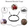 Minicremation Cremation Bracelet for Ashes Adjustable Crystal Bar Urn Bracelet for Human Braided Rope Memorial Ash Jewelry Urn Bangle Minicremation Cremation Bracelet for Ashes Adjustable Crystal Bar Urn Bracelet for Human Braided Rope Memorial Ash Jewelry Urn Bangle