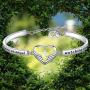 AKTAP Memory Gifts for Loss Loved Ones Remembrance Gift I Have an Angels Watching Over Me Cross Prayer Angel Bracelet Sympathy Gift Bereavement&n