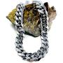9MM Gold Cuban Chain for Men, Women with up to 22X More Real 14k White Gold Plating Than Other Fashion Jewelry Hip hop - Free Lifetime Replacement Guarantee