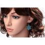 YACQ Womens Large Snowflake Hypoallergenic Dangle Earrings - 2 Inch - Christmas Holiday Party Jewelry Gifts
