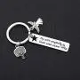 HOLLP Memorial Jewelry Fly with Angels Dunk with Stars Basketball Fans Keychain Sympathy Gift Remembrance Gift Guardian Angel Gift Souvenir for Basketball Fans Teens