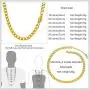 PROSTEEL Stainless Steel Cuban Chain Necklaces/Bracelets for Men Women, Black/18K Gold Plated, Nickel-Free, Hypoallergenic Jewelry, 4mm-13mm, 7.5''/8.3'',14''-30'', Come Gift Box