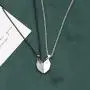 FAADBUK Magnetic Couple Necklace Magnetic Heart Wish Stone Necklace Valentines Day Gift Mutual Attraction Rope Braided Necklace Gift for Couple Friend Wedding