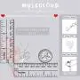 MUSECLOUD 925 Sterling Silver Mom Necklace Birthstone Jewelry Love Heart Pendant Mothers Necklace for Women Mama Aunt Grandma Mothers Day Birthday