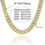 LUOWAN Cuban Link Chain for Men Iced Out Chains Gold Plated Diamond Chain Cuban Necklace Bracelet Set LUOWAN Cuban Link Chain for Men Iced Out Chains Gold Plated Diamond Chain Cuban Necklace Bracelet Set