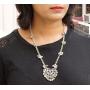 Sansar India Bollywood Triangle Pendant Thread Choker Indian Necklace Jewelry For Girls and Women