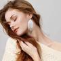 PLTGOOD Boho Tassel Dangle Earrings for Women Girls - Handmade Miyuki Delica Seed Beads Earrings Long Statement Earrings Jewelry