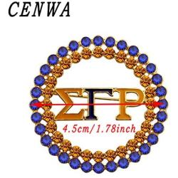 CENWA Sigma Gamma Rho Sorority Brooch Pin 1922 Sorority Paraphernalia Gift Greek Sorority Jewelry Gift