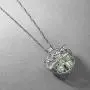 hanreshe Baby Master Necklace Crystals Master Skywalker Pendant Baby Mandalorian Jewelry Cosplay Costume Women Men Gift