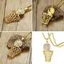 Golden George Basketball Necklace for Men Hip Hop Iced Out Gold Plated Charm Pendant Necklace with 24 Inches Chain for Boys Teen Basketball Fans Golden George Basketball Necklace for Men Hip Hop Iced Out Gold Plated Charm Pendant Necklace with 24 Inches Chain for Boys Teen Basketball Fans