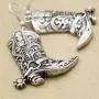 RechicGu Western West Cowgirl Texas Boots Spur Dangle Drop Earrings Rodeo Boho Fancy Dress Costume RechicGu Western West Cowgirl Texas Boots Spur Dangle Drop Earrings Rodeo Boho Fancy Dress Costume