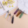 Natural Amethyst Healing Pendant Necklace,Chakra Stone Gemstone Crystal Pendants Calming Energy Jewelry Necklace for Women Ladies Girls