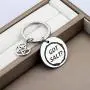 CENWA Supernatural Inspired Jewelry Supernatural Quote Got Salt Keychain SPN Jewelry Gift for Supernatural Fans Sam Dean Winchester Gift