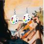 Fashion Design Paint Brush And Colorful Paint Palette Drop Earrings Artist Painter Jewelry