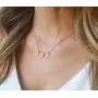 Your Always Charm Best Friend Neckalces for 2 Interlocking Infinity Circles Gift Best Friends Pendant Friendship Necklace for Women Girls