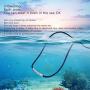 U7 2mm 3mm Black/Brown Leather Cord Necklace with Customizable Stainless Steel Clasp, Men Women Woven Wax Rope Chain for Pendant,Length 16'' 18'' 20'' 22'' 24'' 26'' 28'' 30''