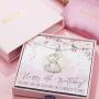 30th Birthday Gifts For Women 925 Sterling Silver Three Interlocking Hearts Pendant Necklace For Her Chain Adjust From 16'' to 21'' Long Extender