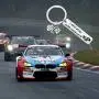 POTIY Racing Car Keychain Race Car Driver Key Ring Racing Enthusiast I Still Play With Race Cars Racing Flag Charm Jewelry