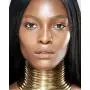African Gold Snap Choker Collars for Women Girls Egypt Punk Gothic Okoye Metal-Like Flexible Resin Chunky Vintage PU Leather Statement Necklace Jewelry Sets for Best Friend Birthday African Gold Snap Choker Collars for Women Girls Egypt Punk Gothic Okoye Metal-Like Flexible Resin Chunky Vintage PU Leather Statement Necklace Jewelry Sets for Best Friend Birthday