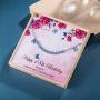 ESSIE ODILA Sweet 7th-25th Birthday Girls Bracelet Gift for Women Teenager 925 Sterling Silver Crystal Beads Jewelry Birthday Gift Daughter Sister Niece